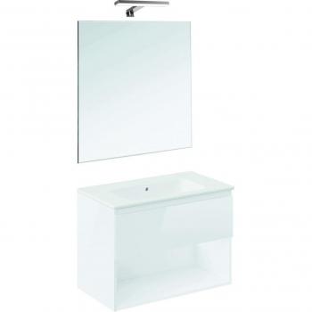 Baño Cosmico BBEST: Mueble con Cajón y Hueco, Lavabo Porcelana