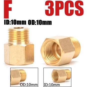 Adaptador de Aire Doble Extremo Macho-Macho M10x1 M8x1