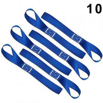 Harley Handlebar Soft Straps Loops (12 Multipurpose, 1/4/10 Pcs) M8617