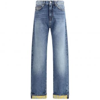 Versace High Waist Barocco Jeans W33