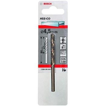 Foret HSS-CO DIN338 Ø 4,5 mm