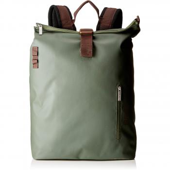 Unisex Rucksack M W18 BREE „Climbing Ivy“, 15x34x42 cm, Grün