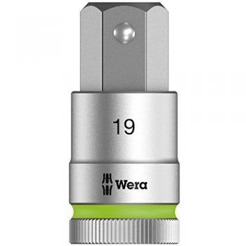 Wera 8740C HF Zyklop 1/2 Drive Hexagon Bit Socket 19mm