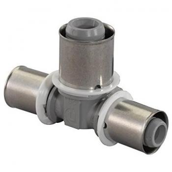 PPSU 1022733 Dual‑Diameter Tee (16–50 mm) – 32×20×32 mm, Grey