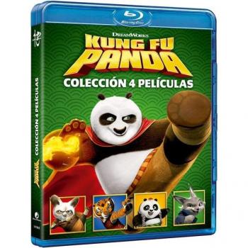 Pack Kung Fu Panda Blu-Ray 1 à 4 (2008, 2011, 2016, 2024)