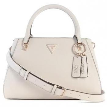 Guess Noelle II Luxus Satchel Écru