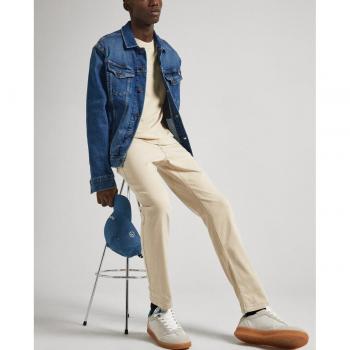 Pepe Jeans Skinny Beige con 5 Bolsillos para Hombre