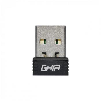 Adaptador Ghia Nano USB 2.0 150 Mbps inalámbrico