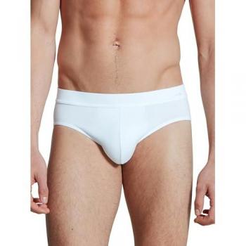 CALIDA Herren Slip Baumwolle Komfortbund X-Large Weiß