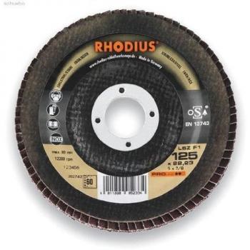Wheel de Pulido RHODIUS RHO 202699 – 180 mm, Acero Inoxidable, Grano 40