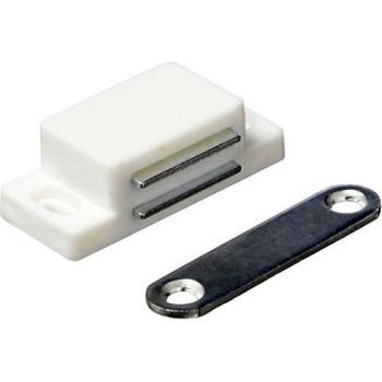 MagnetLock 3 kg Door Clasp for Furniture – White Finish