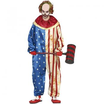 Männer Clown Outfit mit farbenfrohem Design