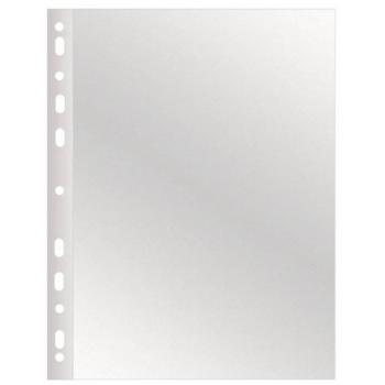 Buste a perforazione Q-Connect 22x30 cm spessore alto finitura liscia 50 pezzi
