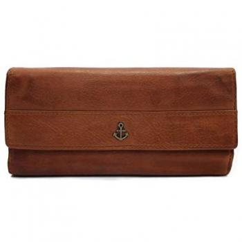 Love Fayette 19cm Brown Leather Wallet