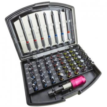 Coffret 56 pièces d'embouts de vissage Dema