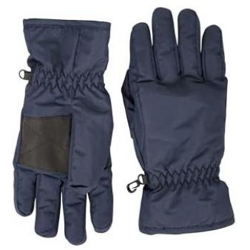 Sleek Navy Ski Gloves for Women – Small, Snowproof, Fleece Lining