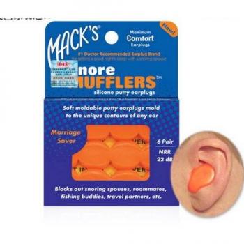Macks 6 Pares de Tapones de Oídos para Natación