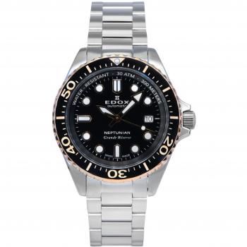 Edox Grande Reserve Black Dial Diver's 80801