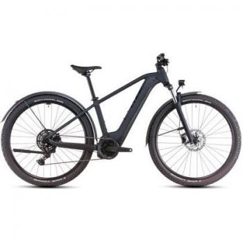 Cube Reaction Hybrid Performance 625 Allroad 2025 – 27,5/29 – Shimano Cues 9S – 625 Wh – Night Black – E‑Hardtail MTB