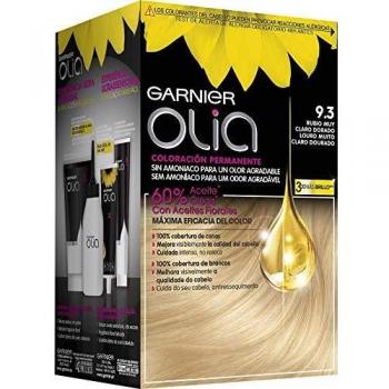 Garnier Olia 9.3 Coloración Sin Amoniaco Rubio Muy Claro Dorado