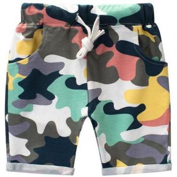 3-11y Boys Camouflage Short Pants