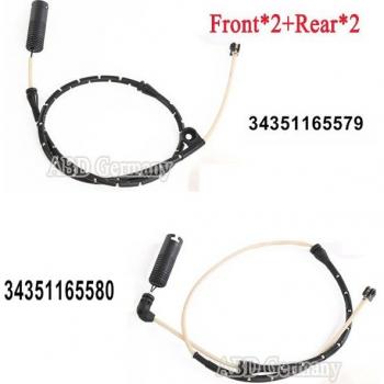 Brake Pad Wear Sensor Set for BMW X5 E53 34351165579 + 34351165580