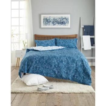 Lavender Dream King Size Duvet Cover with Cow Design (200 Thread Count)
