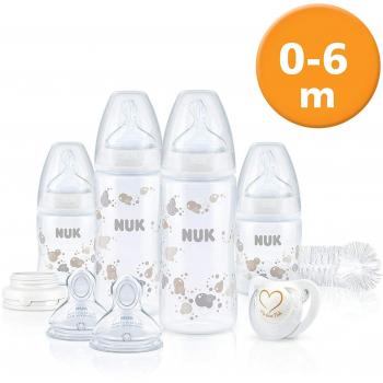 Baby Bottle Starter Pack: NUK Perfect Start, BPA‑Free, 0‑6 Months