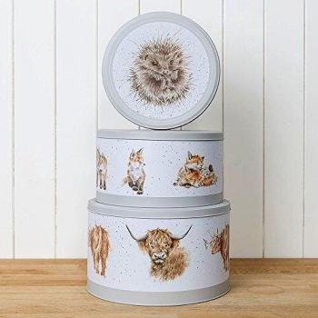 Country Kitchen Nesting Cake Tins by Wrendale Designs
