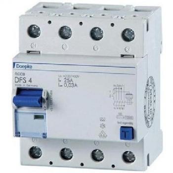 Doepke 4p A 440V 40A 0,5A Interruttore Differenziale DIN