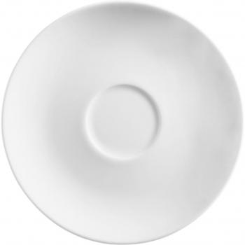 Piattini Espresso Vega Mixor – 12 cm di diametro, bianco, 6 pezzi