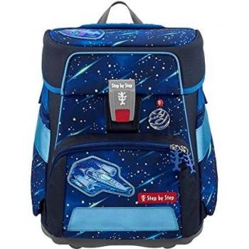 STEP BY STEP Schulranzen Set SPACE REFLECT Star Shuttle Elio