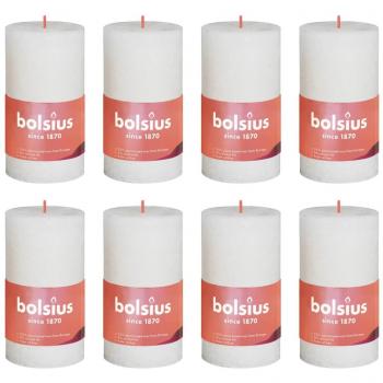 Bolsius Velas Rústicas Shine 8 en Perla