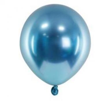 Spiegel-Effekt Ballons Blau