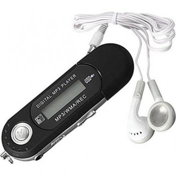 Portable MP3 Player with LCD and FM Radio, 8GB TF Card Compatible