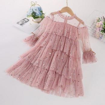 Fête Royale Robe en Dentelle pour Filles