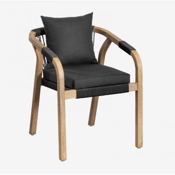 Conjunto de Sillas de Jardín Dubai en Madera