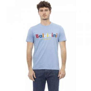 Baldinini Trend Lichtblauw T-shirt Katoen