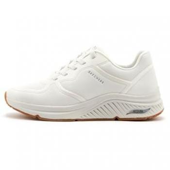 Skechers Mile Makers 155570/WHT Damen Sneakers Weiß