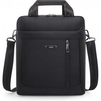 Sacoche Verticale en Tissu Oxford pour Homme