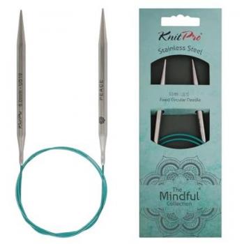 MINDFUL-CIRCULAR NEEDLES 40 CM 6 MM – Fixed Lace Pin