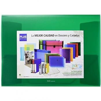 Carpeta Campus A3 Verde Transparente