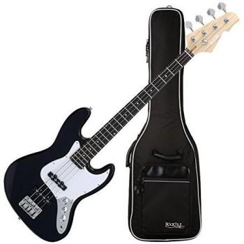 Basse Électrique Rocktile Fatboy II noire, gigbag inclus