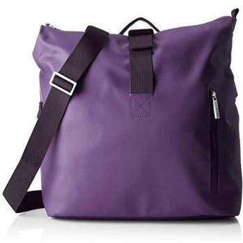 BREE Unisex Punch 722 Messenger S S19, Pat. Purple, Umhängetasche