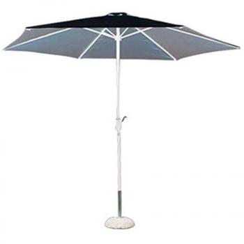 Ombrellone Milani Home 3m Telo Grigio