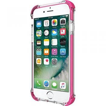 Incipio Reprieve Mil-Spec Hülle für iPhone 7/8 – Verstärkte Ecken, kratzfeste Beschichtung, transparent/pink