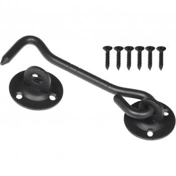 Rustic 4' Steel Barn Door Hook Latch