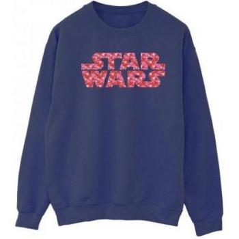 Felpa con Logo a Cuore Star Wars per Donne