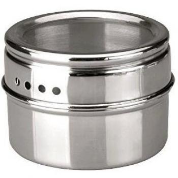 Caja de Especieros Magneticos Inox 6x4 cm