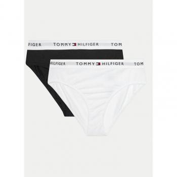Tommy Hilfiger Signature Logo Briefs, White – Double Pack
